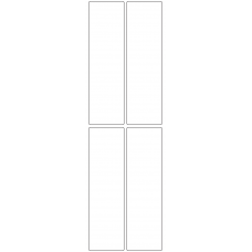 11008 - Label Size 50mm x 174mm - 790 labels per roll 
