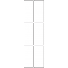 11019 - Label Size 50mm x 115mm - 1180 labels per roll 
