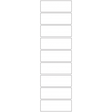 11026 - Label Size 100mm x 36mm - 1770 labels per roll 