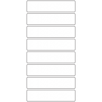 11028 - Label Size 100mm x 23.5mm - 2670 labels per roll
