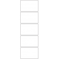 11031 - Label Size 90mm x 56mm - 1190 labels per roll