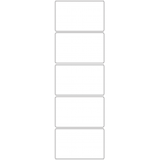 11031 - Label Size 90mm x 56mm - 1190 labels per roll 