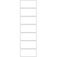 11034 - Label Size 84mm x 39mm - 1660 labels per roll
