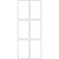 11036 - Label Size 48mm x 80mm - 1650 labels per roll