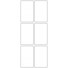 11036 - Label Size 48mm x 80mm - 1650 labels per roll 