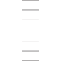 11038 - Label Size 80mm x 42mm - 1500 labels per roll 11038 - Label Size 80mm x 42mm - 1500 labels per roll