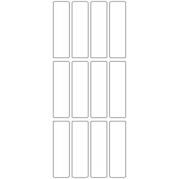 11039 - Label Size 23mm x 80mm - 3310 labels per roll 11039 - Label Size 23mm x 80mm - 3310 labels per roll