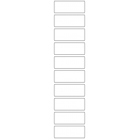 11053 - Label Size 65mm x 26mm - 2370 labels per roll 11053 - Label Size 65mm x 26mm - 2370 labels per roll