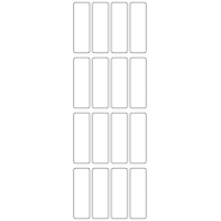 11056 - Label Size 20mm x 64mm - 4010 labels per roll