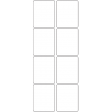 11059 - Label Size 49mm x 60mm - 2200 labels per roll 