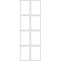 11060 - Label Size 40mm x 60mm - 2200 labels per roll