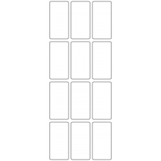 11064 - Label Size 30mm x 59mm - 3310 labels per roll 