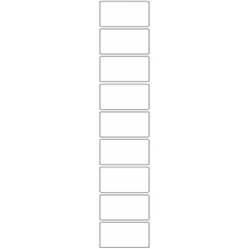 11065 - Label Size 59mm x 30mm - 2130 labels per roll 