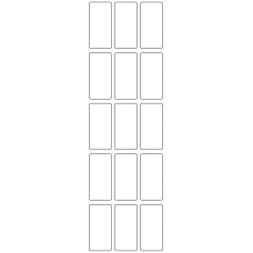 11073 - Label Size 26mm x 54mm - 3560 labels per roll 