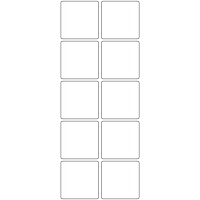 11081 - Label Size 48mm x 48mm - 2760 labels per roll 11081 - Label Size 48mm x 48mm - 2760 labels per roll