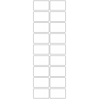 11083 - Label Size 48mm x 30mm - 4130 labels per roll