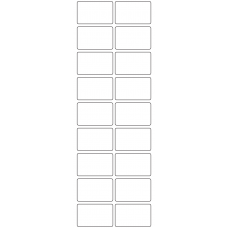 11083 - Label Size 48mm x 30mm - 4130 labels per roll 