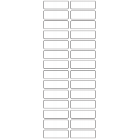 11086 - Label Size 46mm x 15mm - 7720 labels per roll 11086 - Label Size 46mm x 15mm - 7720 labels per roll