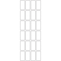 11087 - Label Size 22mm x 45mm - 5690 labels per roll