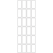 11087 - Label Size 22mm x 45mm - 5690 labels per roll 