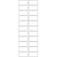 11088 - Label Size 45mm x 22mm - 5510 labels per roll