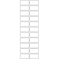 11094 - Label Size 38mm x 20mm - 6060 labels per roll 11094 - Label Size 38mm x 20mm - 6060 labels per roll