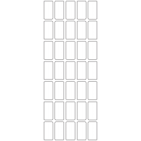 11097 - Label Size 18mm x 36mm - 8770 labels per roll