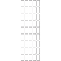 11104 - Label Size 15mm x 29mm - 10670 labels per roll