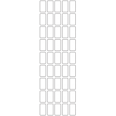 11104 - Label Size 15mm x 29mm - 10670 labels per roll 