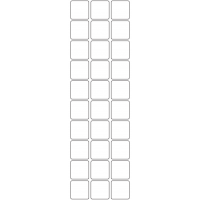 11105 - Label Size 26mm x 26mm - 7110 labels per roll