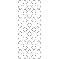 11126 - Label Size 16mm dia - 17910 labels per roll