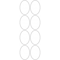 11131 - Label Size 48mm x 70mm - 1900 labels per roll