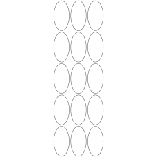 11132 - Label Size 30mm x 58mm - 3440 labels per roll 