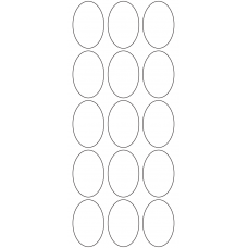 11134 - Label Size 32mm x 48mm - 4130 labels per roll 