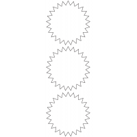 11140 - Label Size 90mm x 90mm - 750 labels per roll