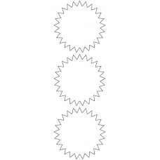 11140 - Label Size 90mm x 90mm - 750 labels per roll 