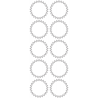 11141 - Label Size 48mm x 48mm - 2760 labels per roll