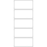 11143 - Label Size 102mm x 48mm - 1380 labels per roll