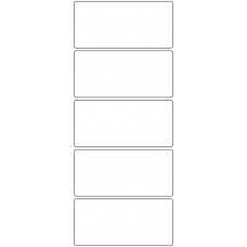 11143 - Label Size 102mm x 48mm - 1380 labels per roll 