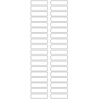 11152 - Label Size 50mm x 13mm - 8530 labels per roll