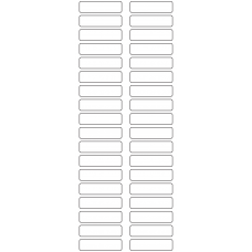 11152 - Label Size 50mm x 13mm - 8530 labels per roll 