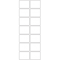 11156 - Label Size 51mm x 39mm - 3320 labels per roll