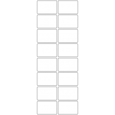 11159 - Label Size 51mm x 34mm - 3790 labels per roll 
