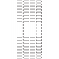 11161 - Label Size 18mm x 6mm - 27560 labels per roll