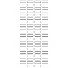 11161 - Label Size 18mm x 6mm - 27560 labels per roll 