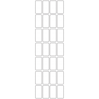 11167 - Label Size 20mm x 40mm - 6360 labels per roll