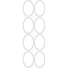 11173 - Label Size 45.002mm x 68mm - 1900 labels per roll 
