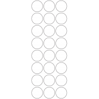 11178 - Label Size 35mm dia - 5450 labels per roll