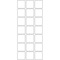 11199 - Label Size 33mm x 33mm - 5790 labels per roll