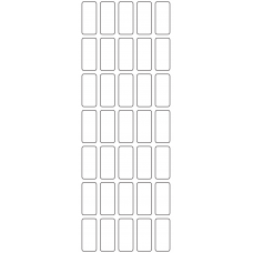 11200 - Label Size 15mm x 33.5mm - 9410 labels per roll 